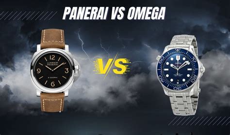 panerai vs omega|panerai watches value.